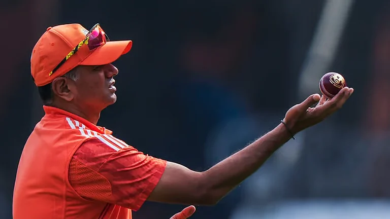 File photo of India head coach Rahul Dravid. - AP