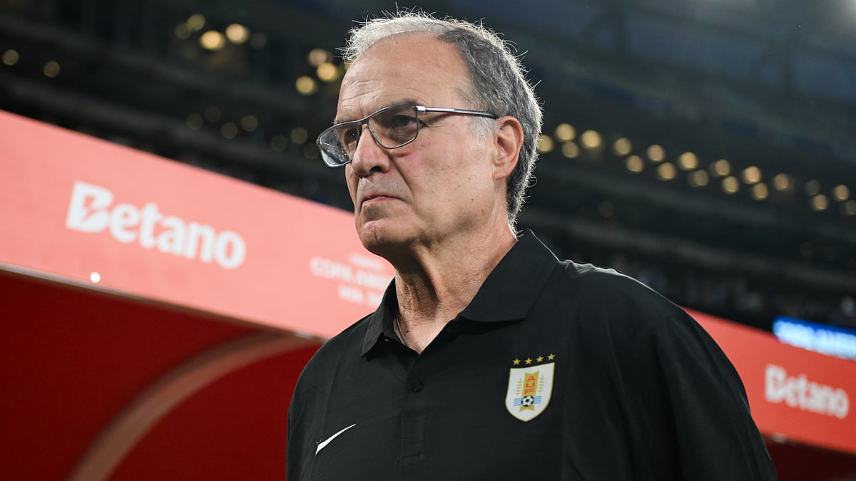 Uruguay coach Marcelo Bielsa.