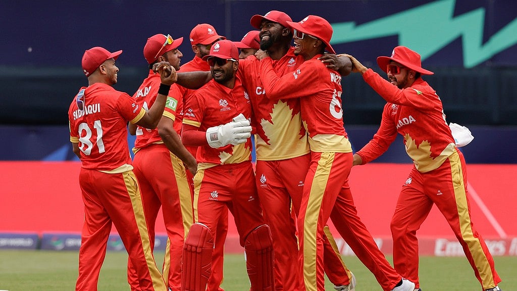 Canada Cricket Team, Canada Vs Ireland, T20 World Cup 2024 match 13, AP photo