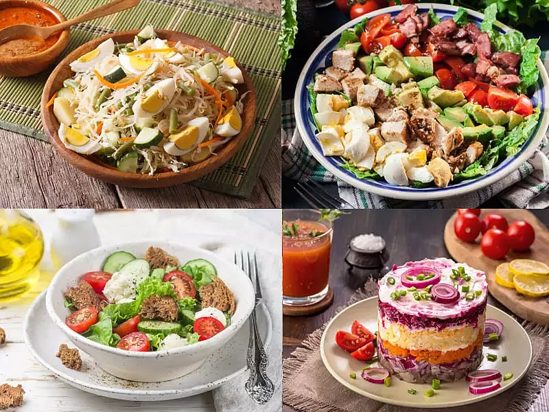 Light And Fresh International Salad