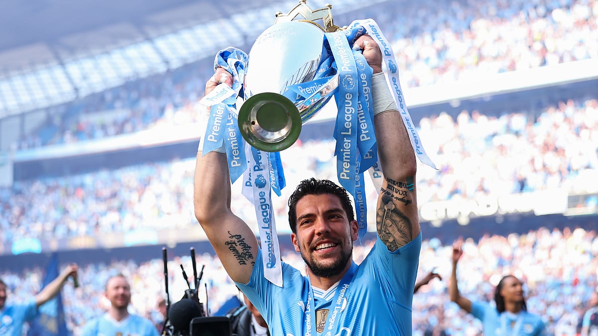 Stefan Ortega has signed a new deal with Manchester City. - null