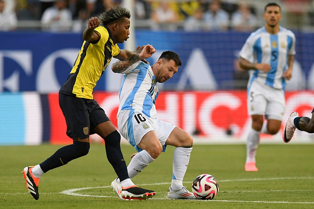 Argentina Ecuador Friendly Soccer photo_2