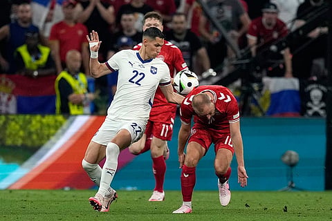 Serbia's Sasa Lukic