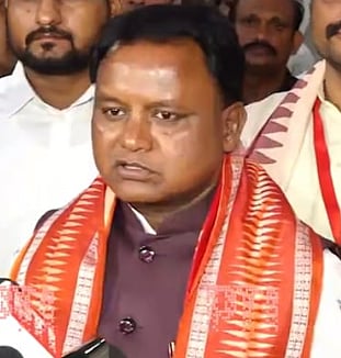 PTI : Odisha Chief Minister Mohan Charan Majhi  |