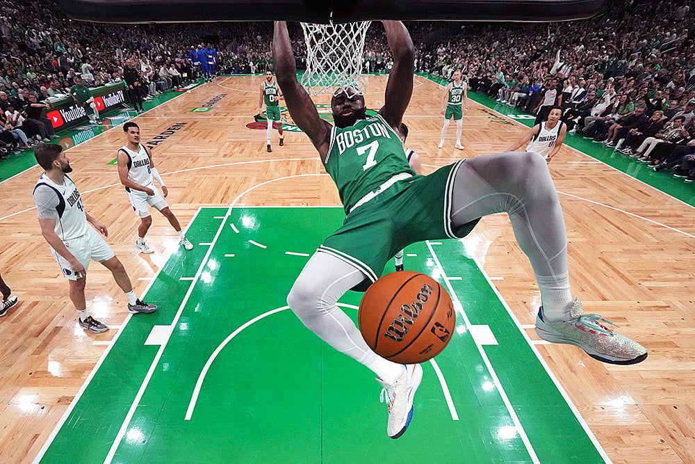 | Photo: Peter Casey/Pool Photo via AP : NBA Finals, Game 5: Boston Celtics vs Dallas Mavericks