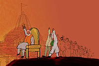 The Great Escape: When India's Political Landscape Shifted Illustration: Vikas Thakur