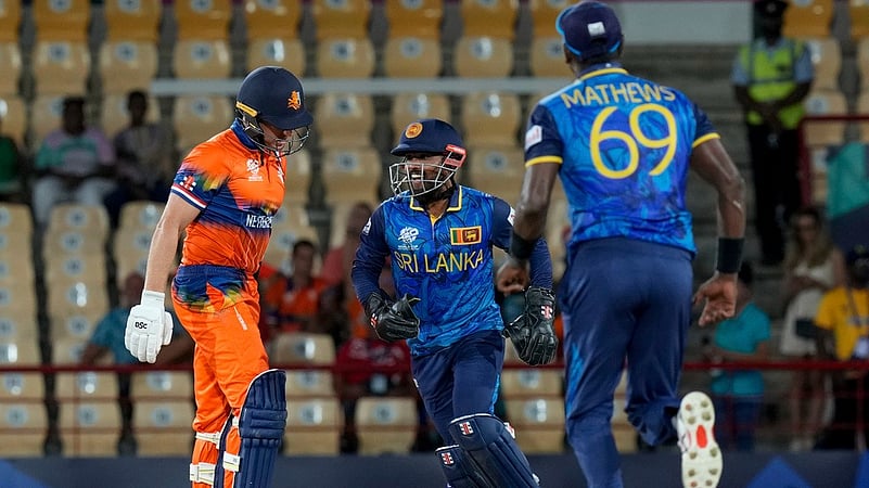 Netherlands lose to Sri Lanka by 83 runs, T20 World Cup 2024 match 38, AP photo