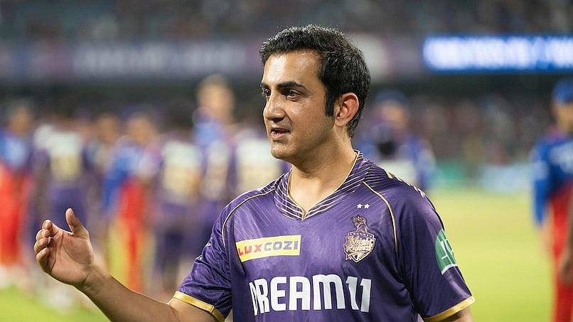 Photo: X/ @CricCrazyJohns : Gautam Gambhir helped the Kolkata Knight Riders win the IPL 2024 trophy this year as Mentor of the franchise.