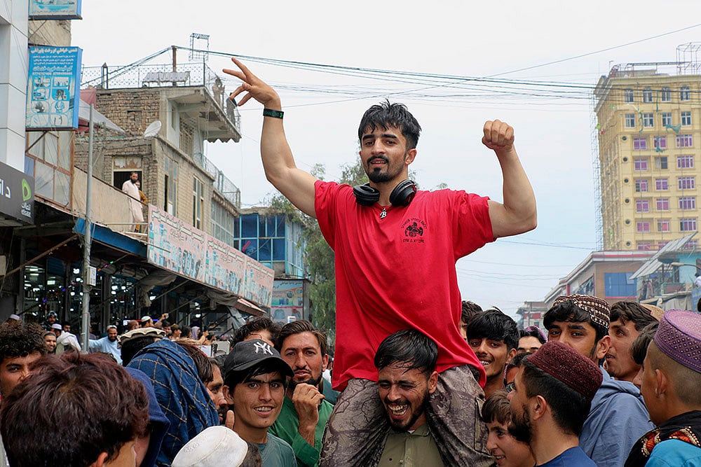 | Photo: AP/Saifullah Zahir : Afghanistan Cricket Fans