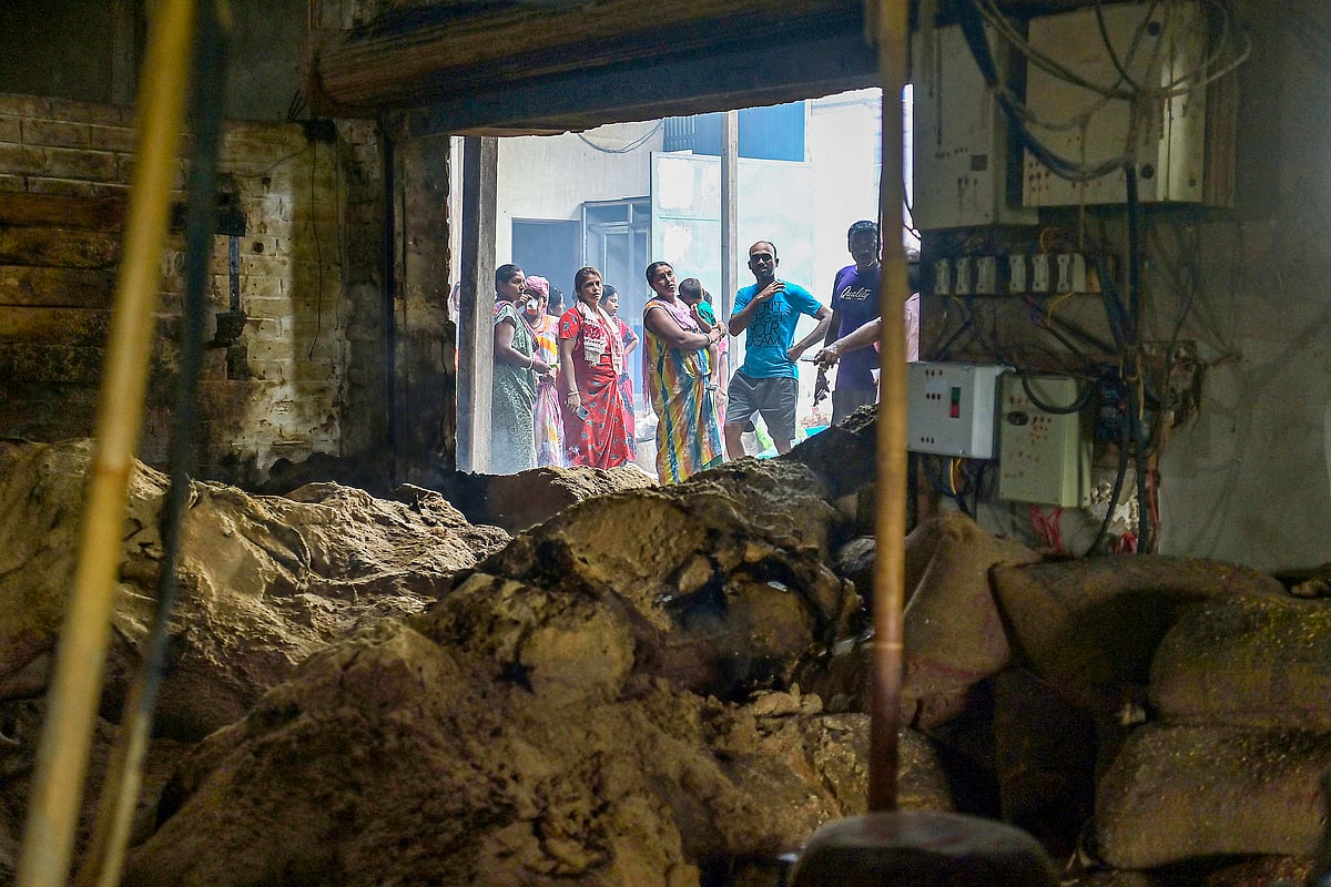 Fire in Agartala