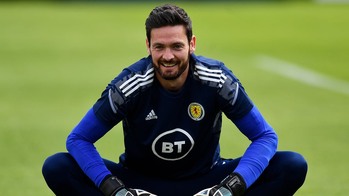 Scotland goalkeeper Craig Gordon.