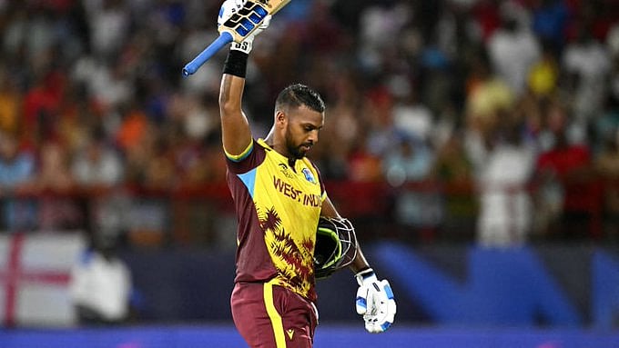 T20WorldCup/X : Nicholas Pooran walks back
