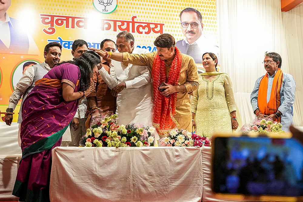 Delhi BJPs victorious candidates Bansuri Swaraj, Manoj Tiwari and others