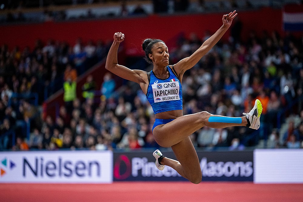 Larissa Iapichino during the World Athletics Indoor Championships