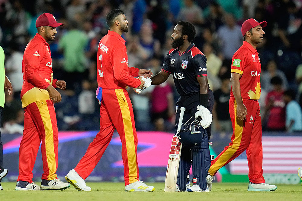Photo: AP/Julio Cortez : USA vs CAN