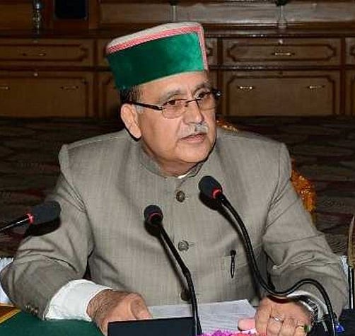 PTI : Himachal Assembly Speaker  Kuldeep Singh Pathania |