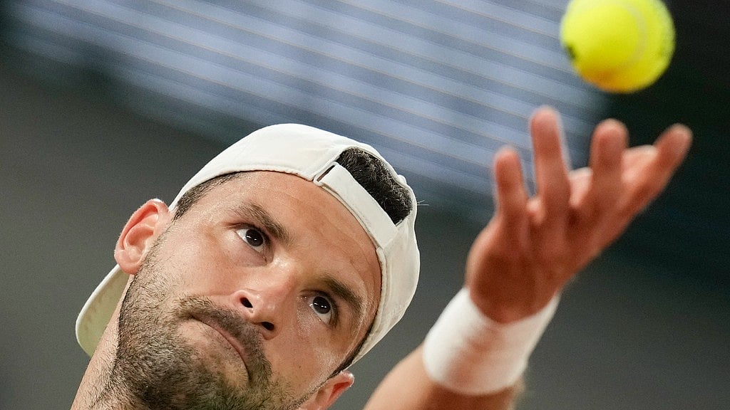 Grigor Dimitrov - AP/Christophe Ena