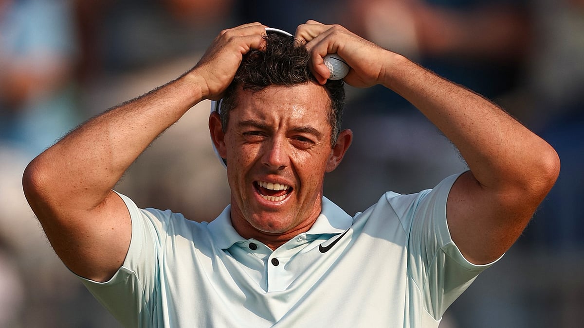 Rory McIlroy let the U.S. Open title slip