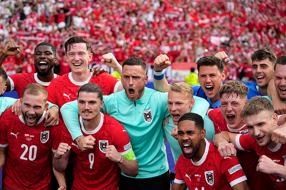 | Photo: AP/Ebrahim Noroozi : UEFA Euro 2024: Austria