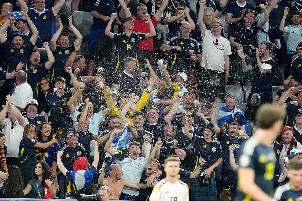 Euro 2024 Soccer Scotland Germany 