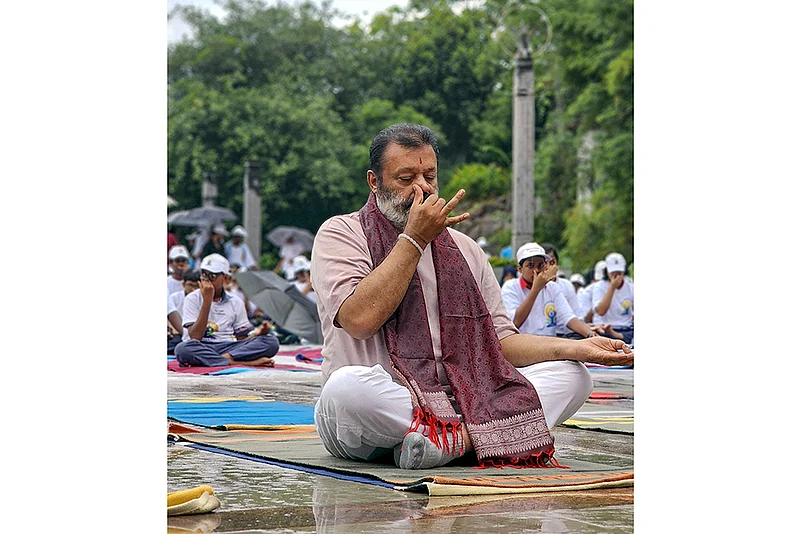 10th International Day of Yoga Day celebrations Photos_12
