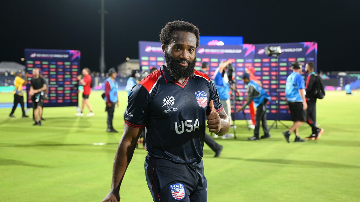 Aaron Jones blasted an unbeaten 94 to start the T20 World Cup on Sunday