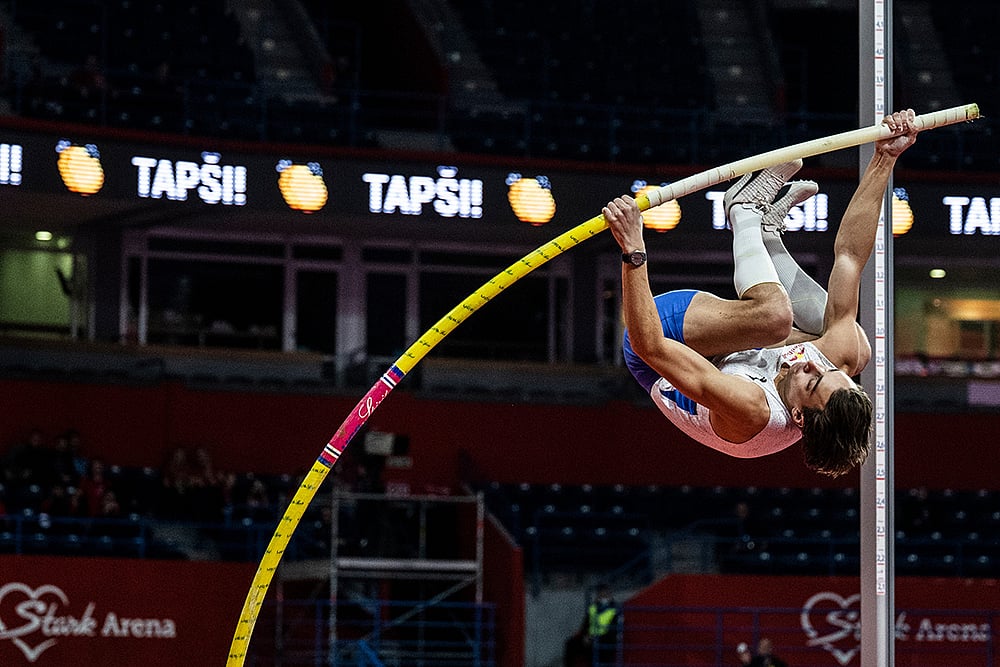 Armand Duplantis at Belgrade Indoor Meeting