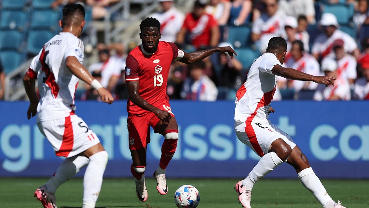 Davies led Canada to victory over Peru.