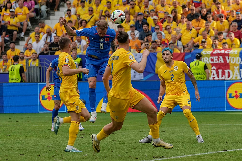 Euro 2024 Soccer Slovakia Romania Photos_10