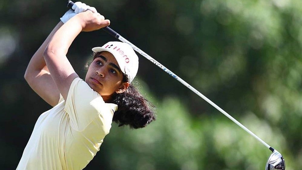 IndianGolfUnion/X : Diksha Dagar performs well in the first round of Dormy Open.