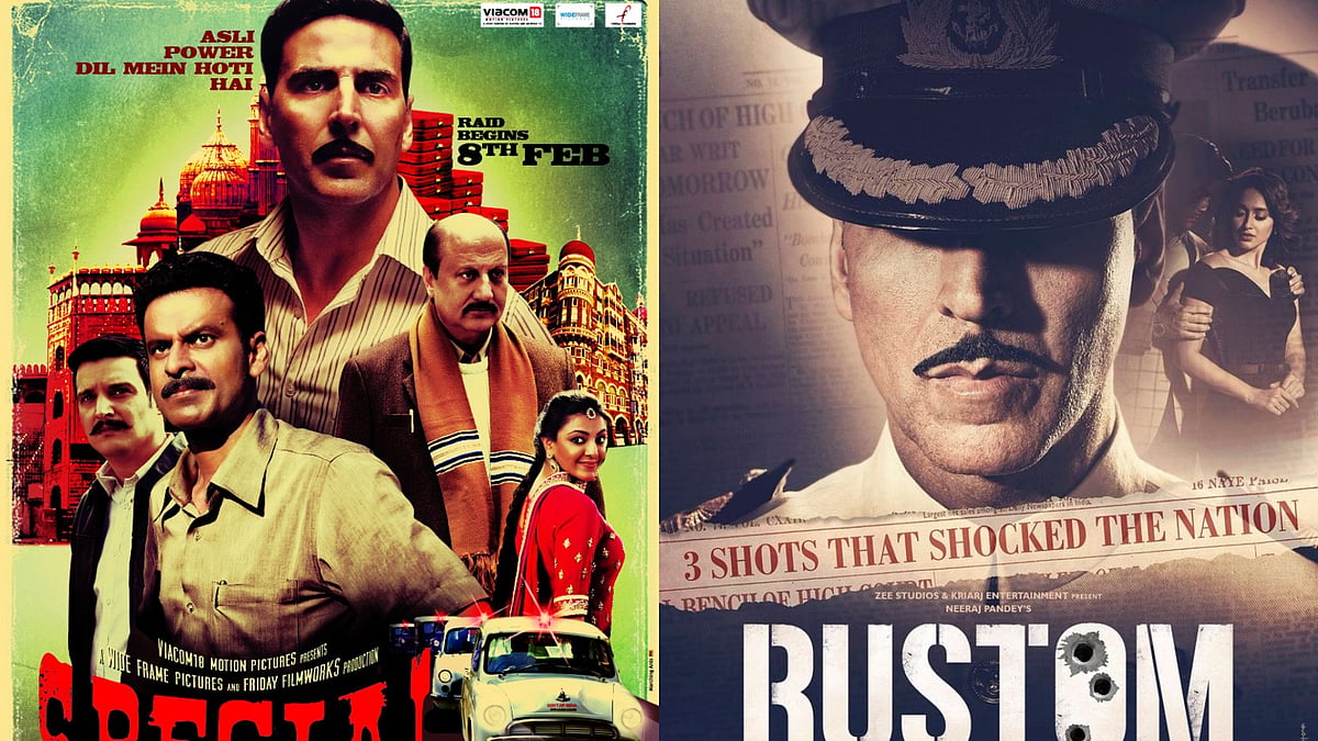 Google : Posters Of Akshay Kumar's ‘Special 26’ And ‘Rustom’