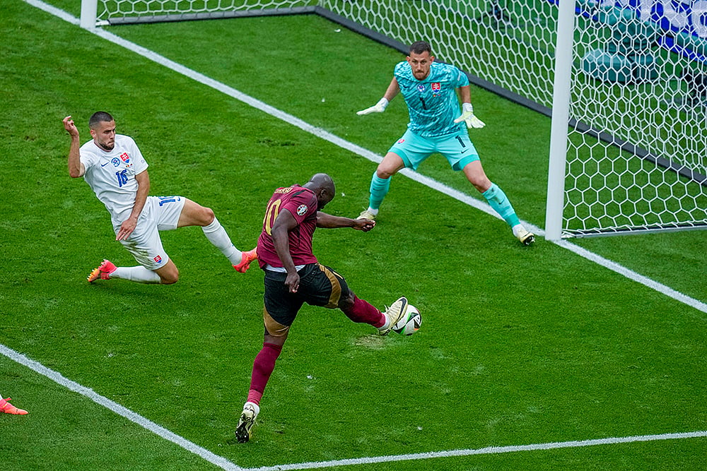 Euro 2024 Soccer Belgium Slovakia photo_3