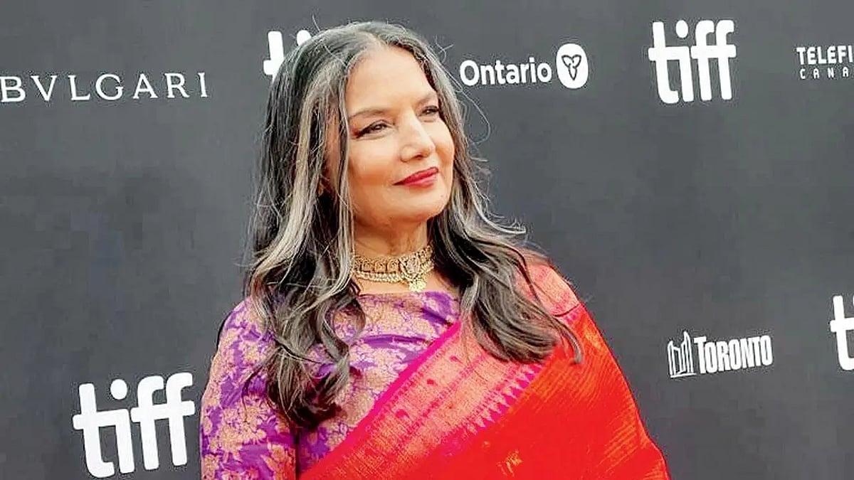 Actress Shabana Azmi