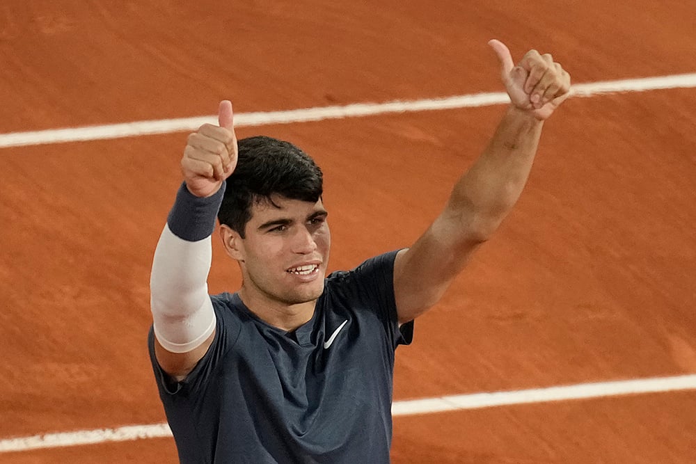 2024 French Open tennis: Carlos Alcaraz Photo_2