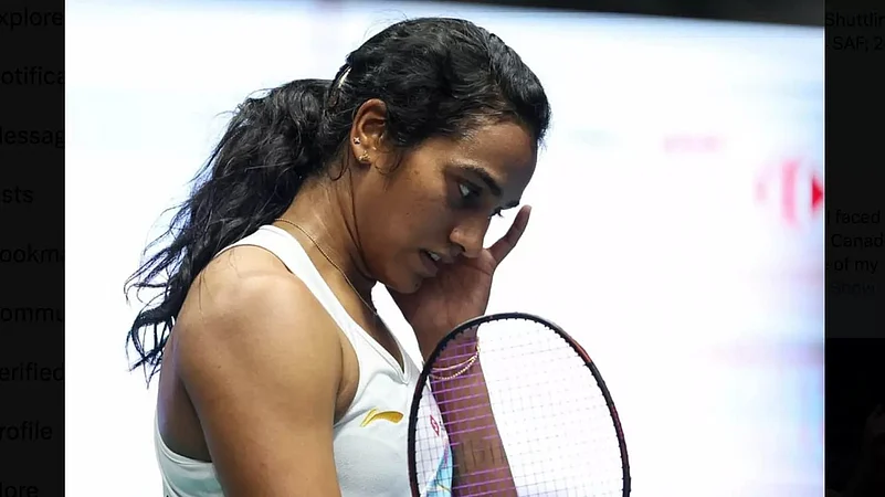 pv sindhu badminton indonesia open 2024 X @Pvsindhu1
