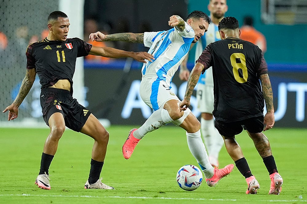 2024 Copa America Soccer Argentina vs Peru Photos_11