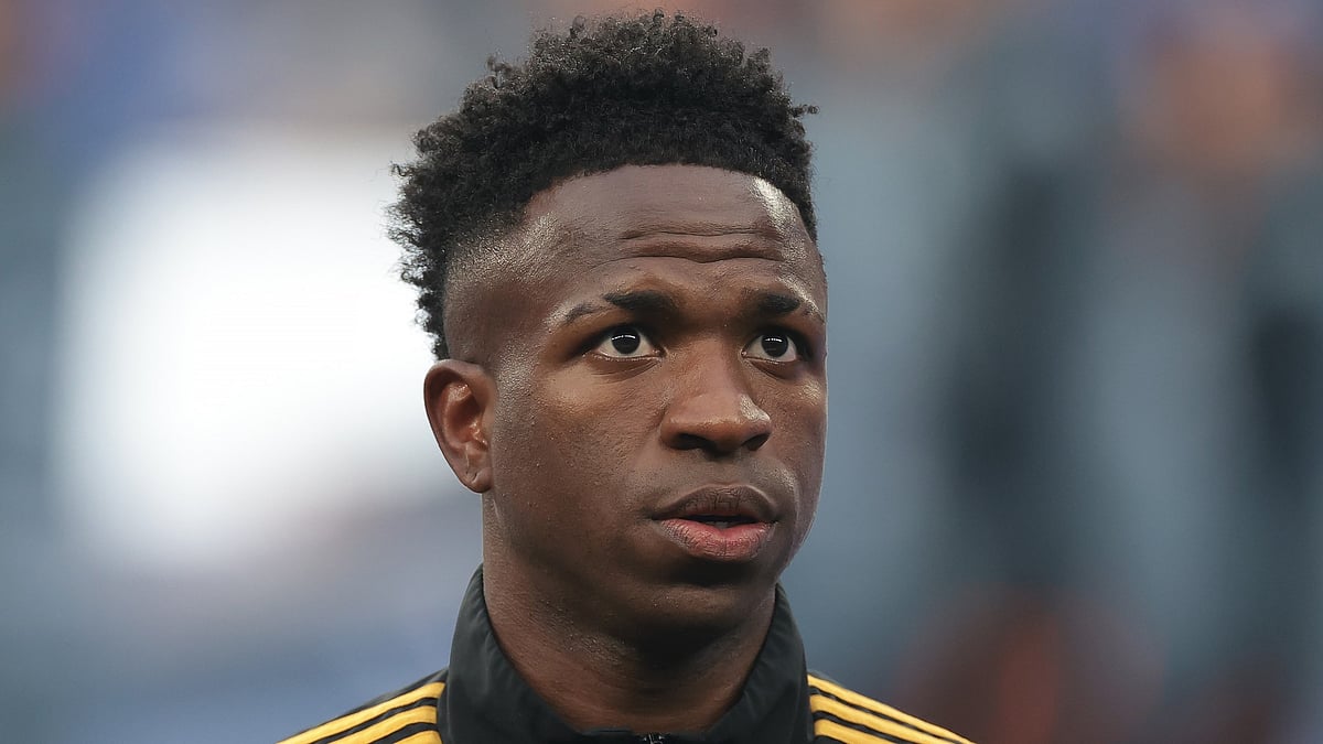 Vinicius was subjected to racial abuse by three Valencia supporters in May 2023 - null