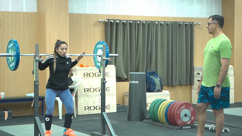 Mirabai Chanu, Paris Olympics 2024, Media Photo