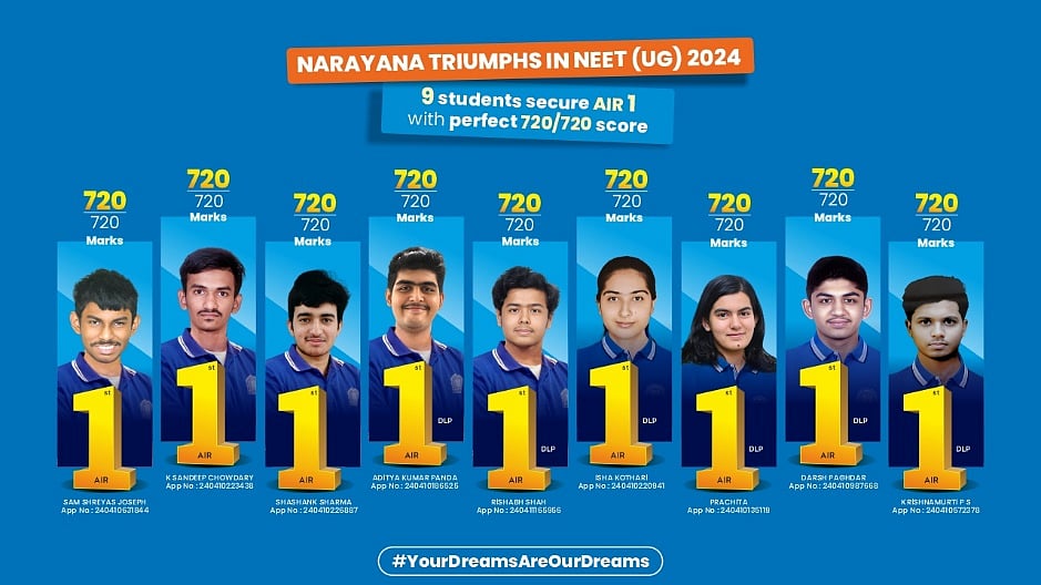Narayanites Fulfil Dreams - Excel In NEET-UG 2024 Examinations