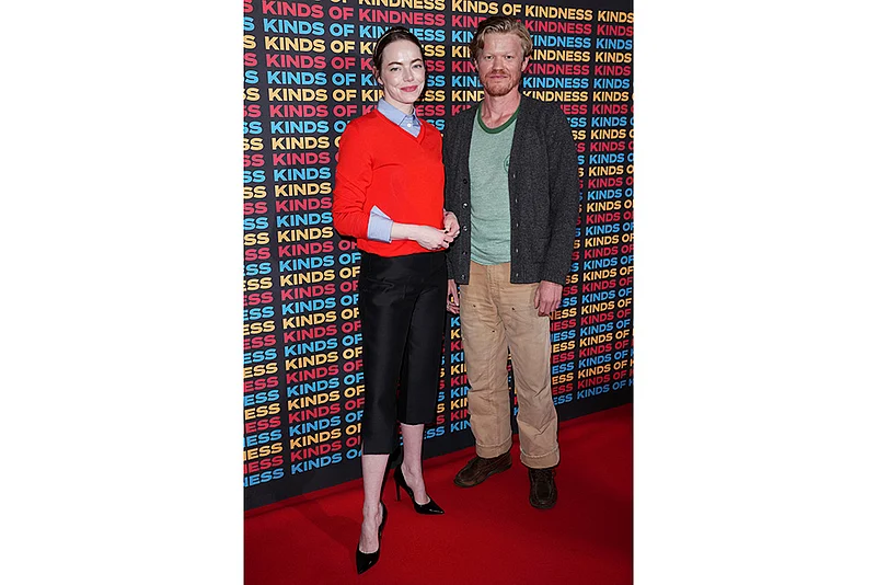 Emma stone and Jesse Plemons during Photo call for the Kinds of Kindness in London Photo_3