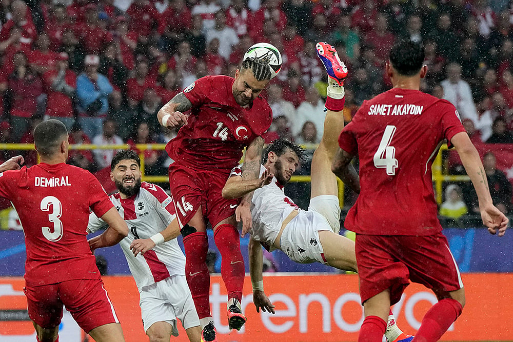 Euro 2024 Soccer Turkey Georgia Photos_4