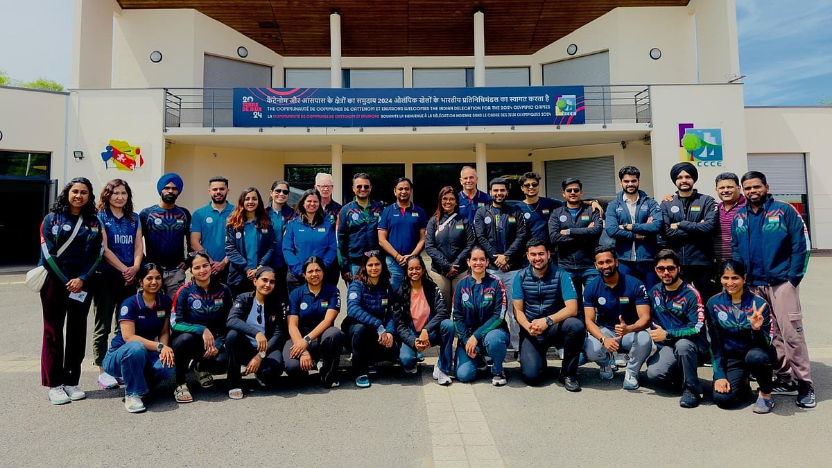 NRAI : Indian squad for the 2024 Paris Olympic Games.