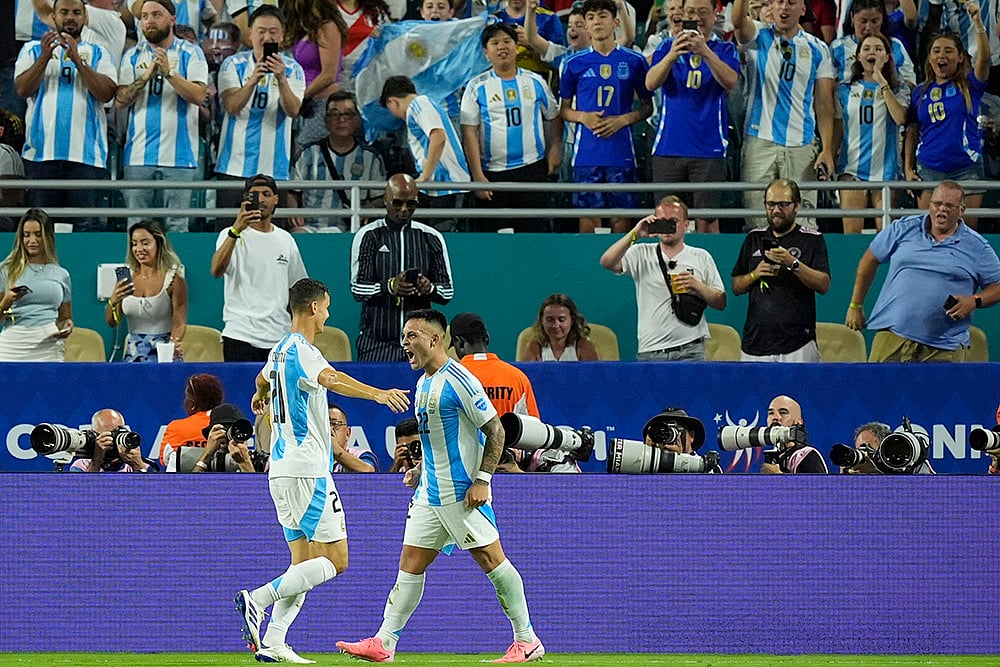 2024 Copa America Soccer Argentina vs Peru Photos_4