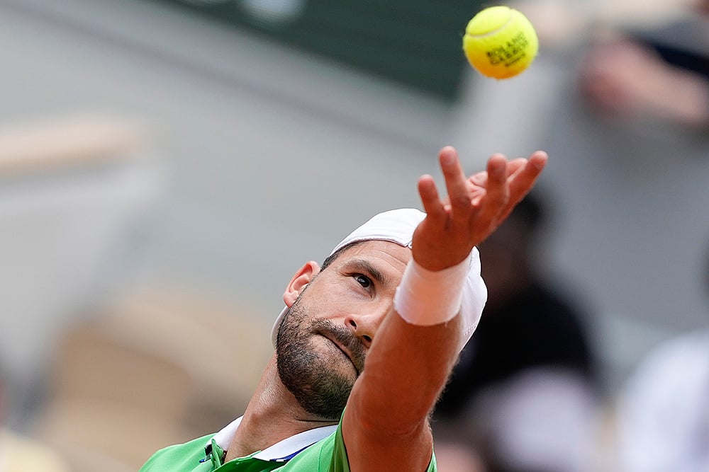 2024 French Open tennis: Grigor Dimitrov Photo_4