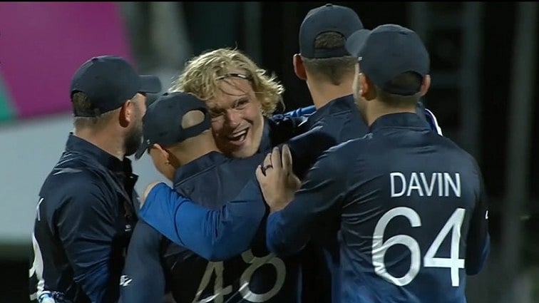 Namibia Beat Oman In Super Over - ICC Screengrab