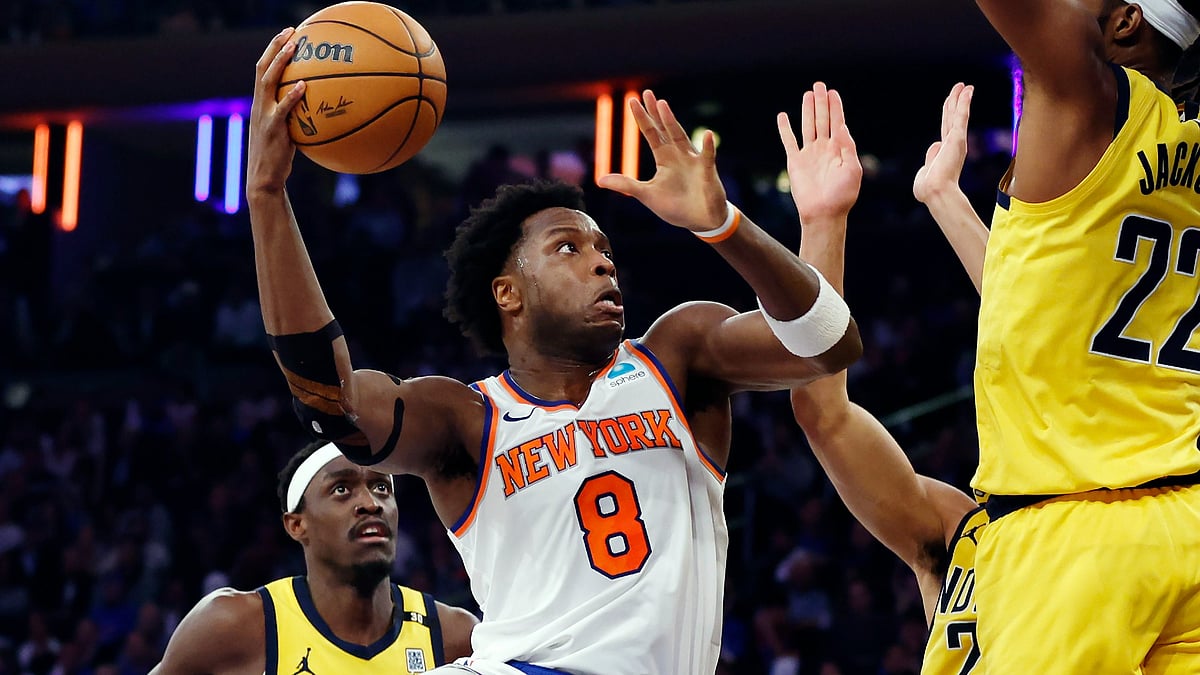 OG Anunoby plans to sign a five-year, USD 212.5million contract to return to the New York Knicks.