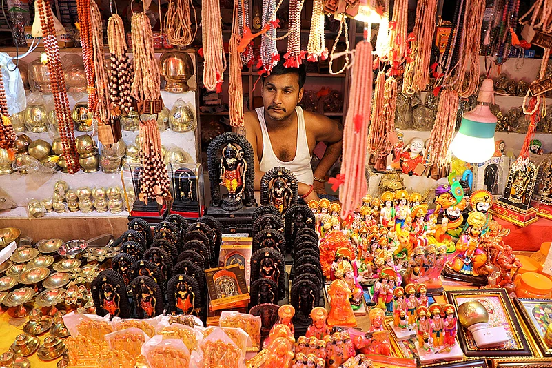 souvenir shop in Ayodhya
