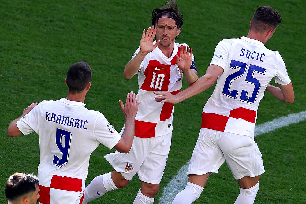 Euro 2024 Soccer Croatia Albania Photos_7