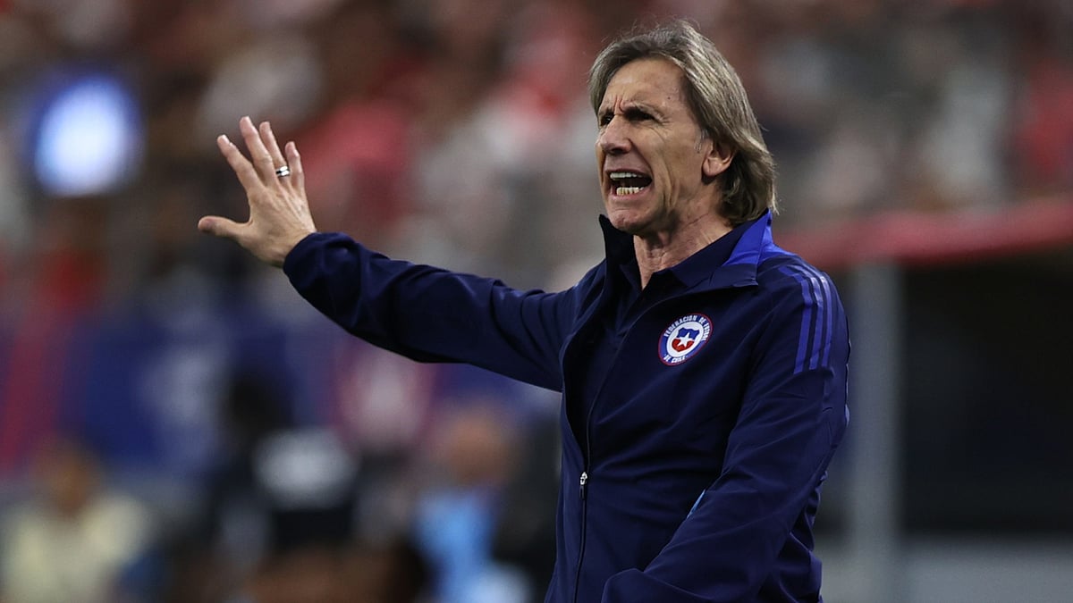 Chile coach Ricardo Gareca.