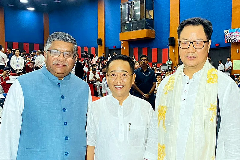 Arunachal cm oath taking ceremony Photo_7